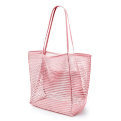 Sunnylia - Women's Swimming Beach Bag Portable One Shoulder Storage Bag Crossbody Bag Versatile Mesh Bag