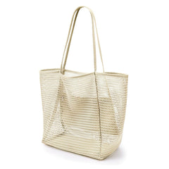 Sunnylia - Women's Swimming Beach Bag Portable One Shoulder Storage Bag Crossbody Bag Versatile Mesh Bag