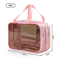 Sunnylia - New Portable Waterproof Large Capacity Wet And Dry Separation Toiletry Makeup Storage And Awimming Bag