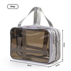 Sunnylia - New Portable Waterproof Large Capacity Wet And Dry Separation Toiletry Makeup Storage And Awimming Bag
