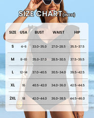 Sunnylia - Deep V Cross Back Ruched One Piece Swimsuit