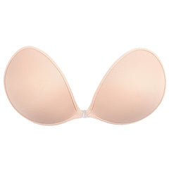 Sunnylia - Adhesive Bra Reusable Strapless Self Silicone Push-up Invisible Sticky Bras for Backless Dress