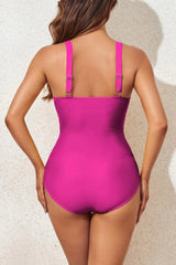 Sunnylia - Tummy Control Swimsuits for Women Slimming One Piece Bathing Suit
