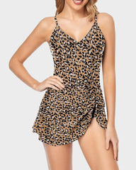 Sunnylia - Women's Tummy Control Slim Fit One Piece Swimsuit