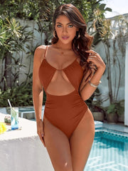 Sunnylia - Womens One Piece Swimsuits Cut Out Bathing Suit