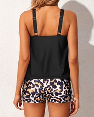 Sunnylia - Tankini Swimsuits for Women 2 Piece Bathing Suits Tops with Boyshorts