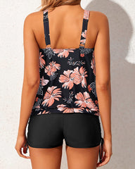 Sunnylia - Tankini Swimsuits for Women 2 Piece Bathing Suits Tops with Boyshorts