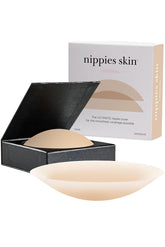 Sunnylia - Nipple Cover Sticky Adhesive Silicone Nipple Pasties Reusable Pasty Nipple Covers for Women with Travel Box