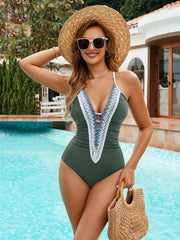 Sunnylia - Ruched Tummy Control Bathing Suit