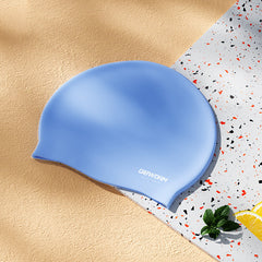 Sunnylia - Swim Caps for Long Hair Durable Silicone Swimming Caps for Women