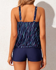 Sunnylia - Tankini Swimsuits for Women 2 Piece Bathing Suits Tops with Boyshorts