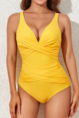 Sunnylia - Tummy Control Swimsuits for Women Slimming One Piece Bathing Suit