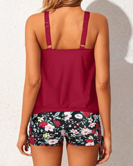 Sunnylia - Tankini Swimsuits for Women 2 Piece Bathing Suits Tops with Boyshorts