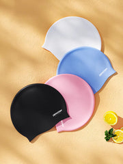 Sunnylia - Swim Caps for Long Hair Durable Silicone Swimming Caps for Women