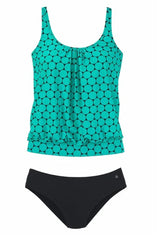 Sunnylia - Baroque Printed Tankini Set
