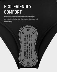 Sunnylia - Twist Front Tummy Control One-Piece Swimsuit
